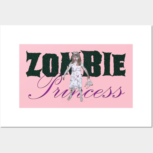 Zombie Princess Wall Art by Incon Creation